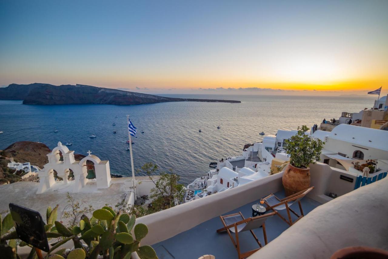 Kallisti Sunset Oia  Bagian luar foto