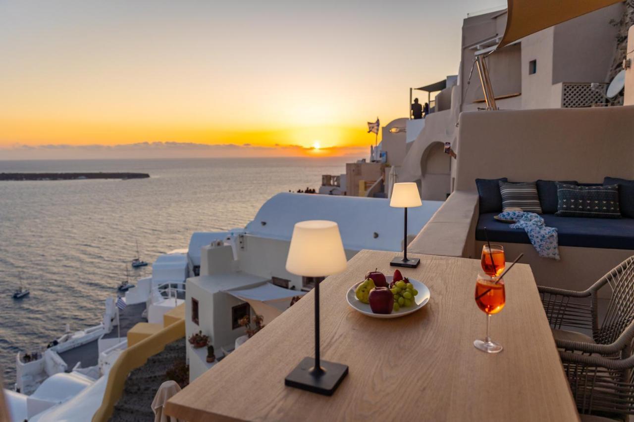 Kallisti Sunset Oia  Bagian luar foto