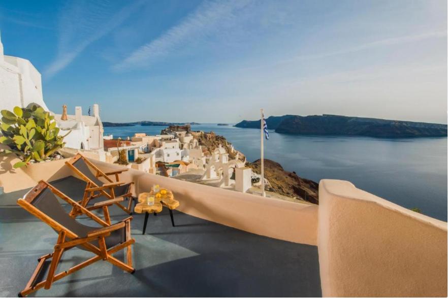 Kallisti Sunset Oia  Bagian luar foto